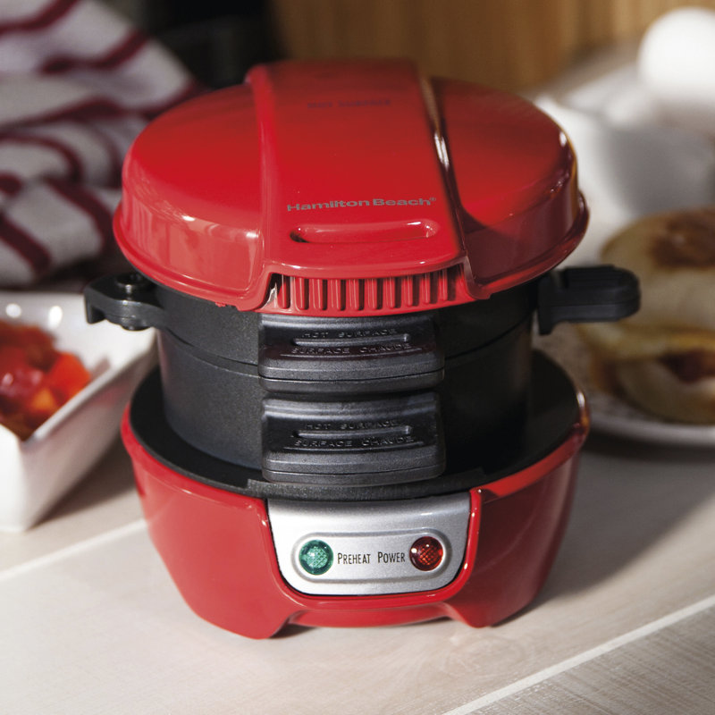 Hamilton Beach Breakfast Sandwich Maker & Reviews Wayfair